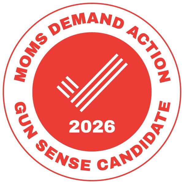 2026 Gun Sense Candidate badge